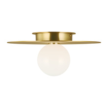 Generation - Designer KF1011BBS - Nodes Medium Flush Mount