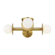 Generation - Designer KF1034BBS - Nodes Semi-Flush Mount