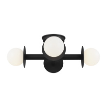 Generation - Designer KF1034MBK - Nodes Semi-Flush Mount