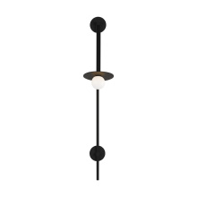 Generation - Designer KW1031MBK - Nodes Large Pivot Sconce