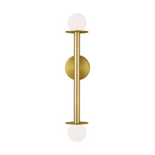 Generation - Designer KWL1012BBS - Nodes Double Sconce