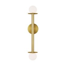 Generation - Designer KWL1012BBS - Nodes Double Sconce