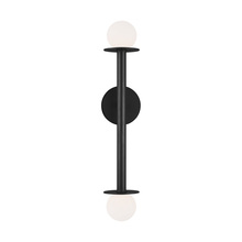 Generation - Designer KWL1012MBK - Nodes Double Sconce