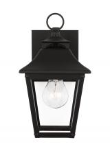 Generation - Designer OL14401TXB - Galena Traditional 1-Light Outdoor Exterior Extra Small Lantern Sconce Light