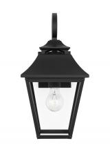 Generation - Designer OL14402TXB - Galena Traditional 1-Light Outdoor Exterior Small Lantern Sconce Light