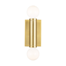Generation - Designer TW1042BBS - Beckham Modern Double Sconce