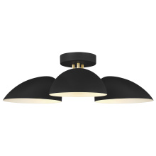 Generation - Designer EF1023MBK - Jane Semi-Flush Mount