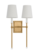 Generation - Designer AW1202BBS - Baxley Double Sconce