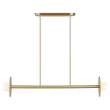 Generation - Designer KC1012BBS - Nodes Medium Linear Chandelier