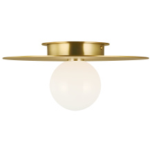 Generation - Designer KF1011BBS - Nodes Medium Flush Mount