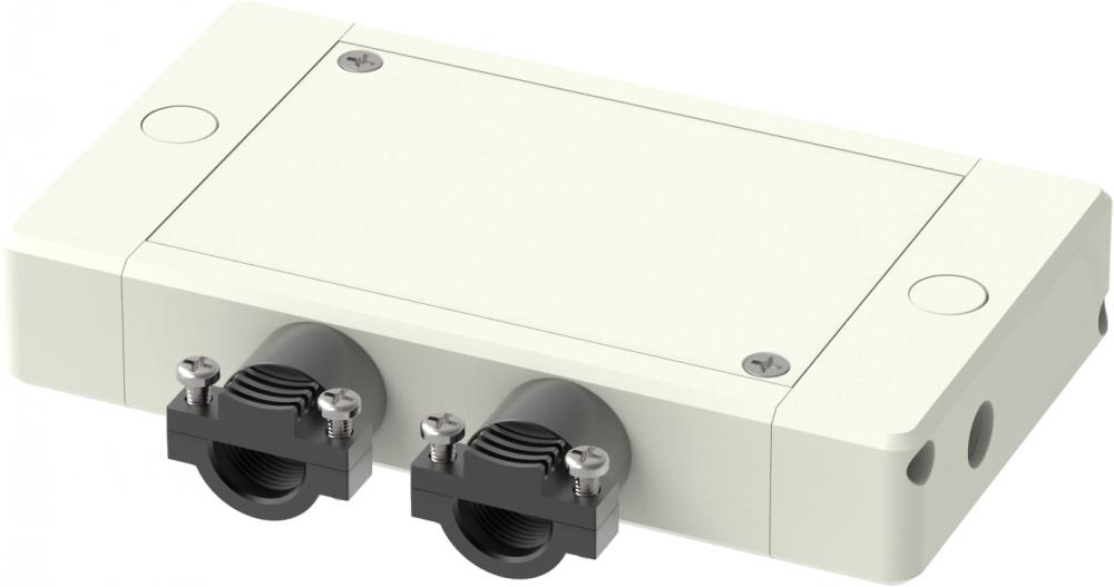 Switchless Junction Box - Low Profile - For Thread LED Products - White Finish