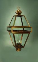 Northeast Lantern 1273-DAB-LT3-CLR - Post Dark Antique Brass 3 Candelabra Sockets Clear Glass