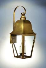 Northeast Lantern 6417-DAB-LT2-CLR - Bracket Wall Fixture  Dark Antique Brass Finish  2 Candelabra Sockets  Clear Glass