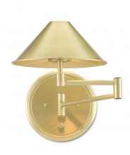 Currey 5000-0186 - Seton Brass Swing-Arm Wall Sconce