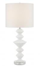 Currey 6000-0688 - Sheba White Table Lamp