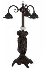 Meyda White 10149 - 23" High 3 Graces 3 Light Table Base