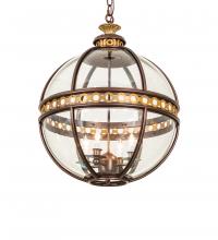 Meyda White 240983 - 21" Wide Guilloche Pendant