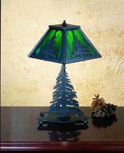 Meyda White 27107 - 14" High Tall Pines Accent Lamp